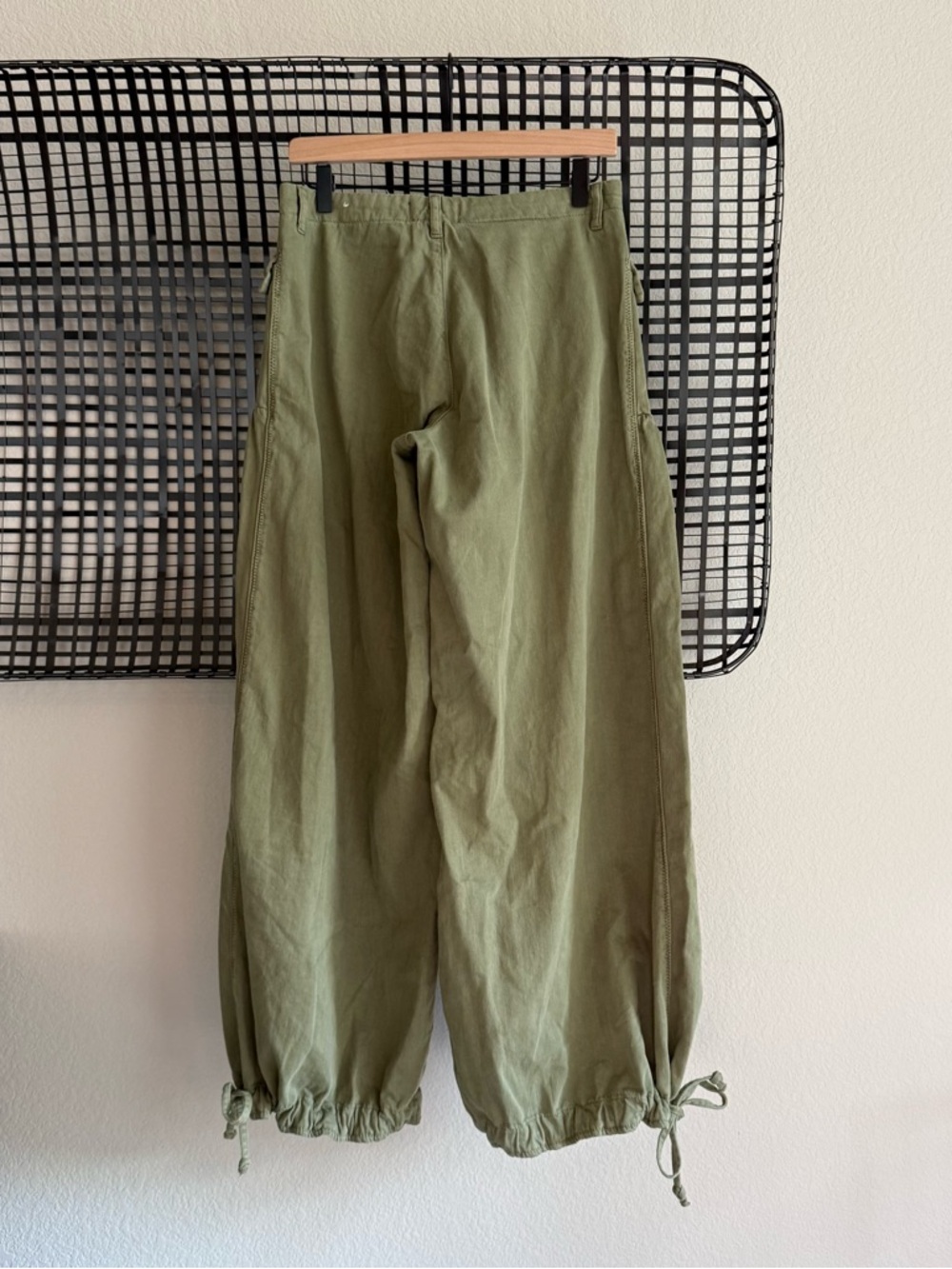 Free people We The Free Lotus Balloon Jeans army green - Picture 6 of 7